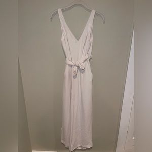 Wilfred Wide-Legged Linen Jumpsuit